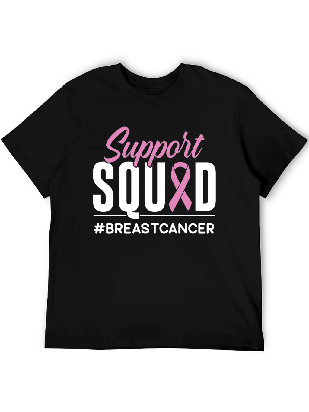 Support Squad Breast Cancer Awareness T-Shirt