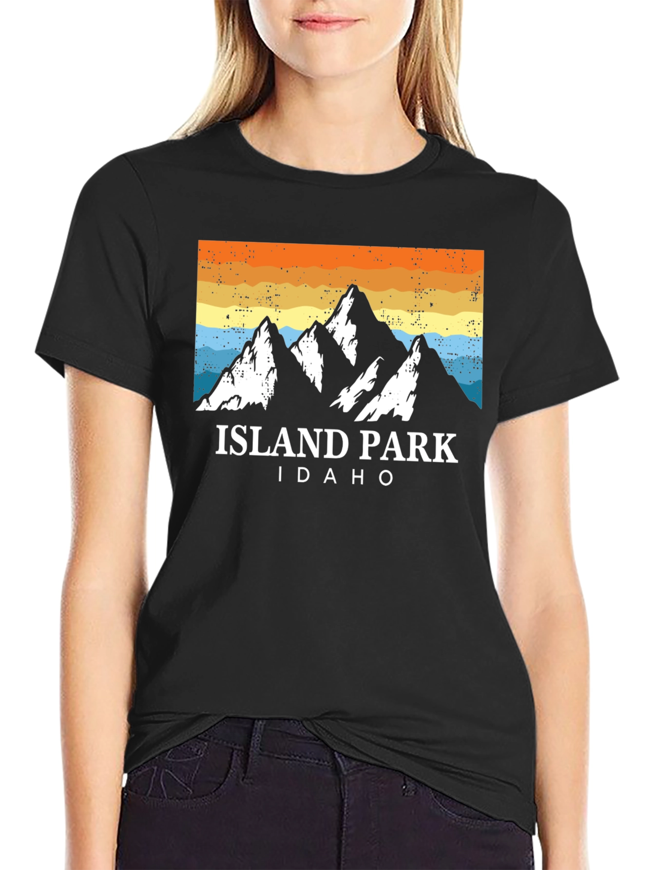 Island Park Idaho Graphic Tee - Mountainscape Design