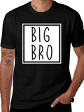 Big Bro Graphic T-Shirt - Black Cotton Tee
