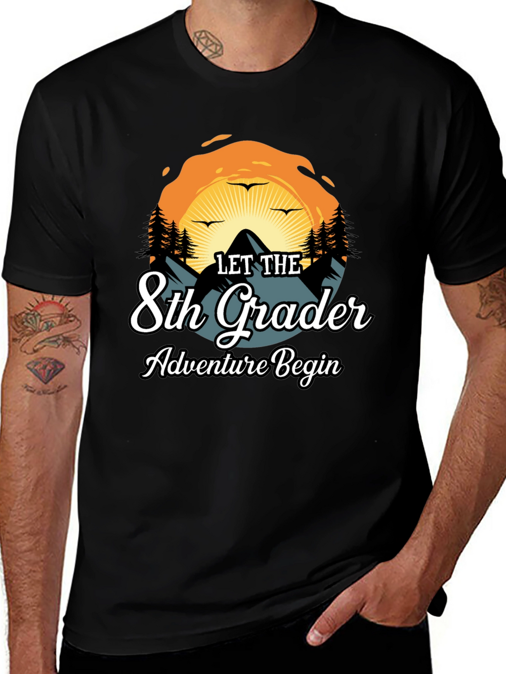 Let The 8th Grader Adventure Begin T-Shirt