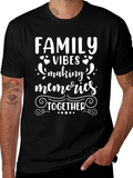 Family Vibes Graphic Tee - Making Memories Together