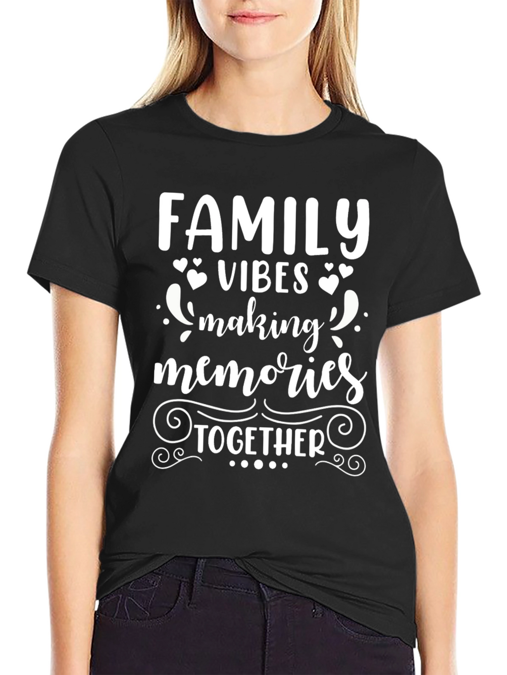 Family Vibes Graphic Tee - Making Memories Together