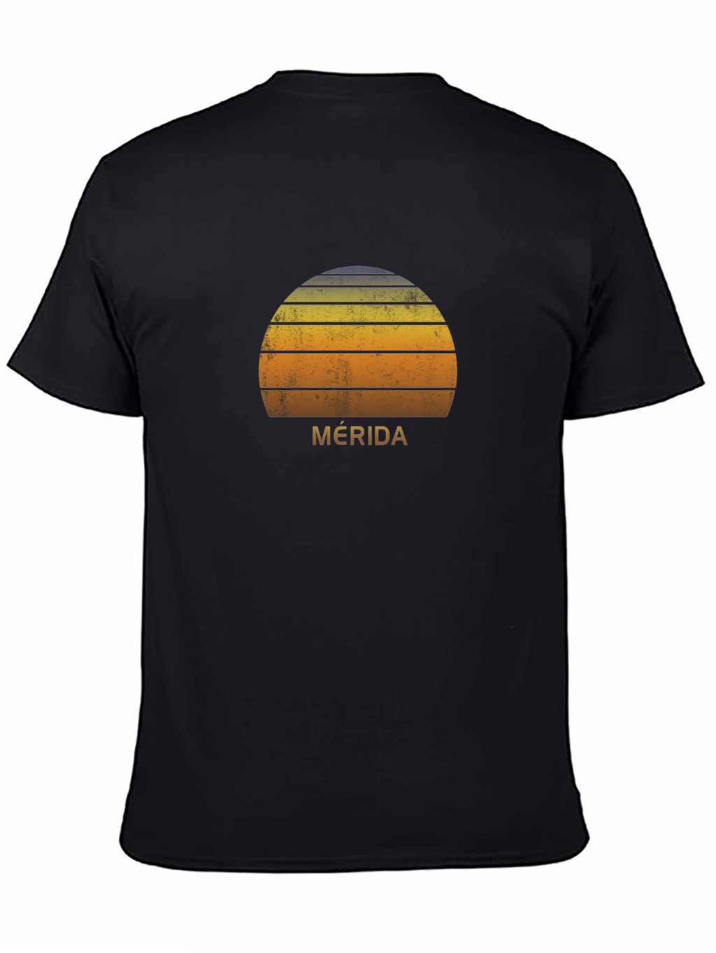 Merida Sunset Graphic Tee - Retro Style T-Shirt