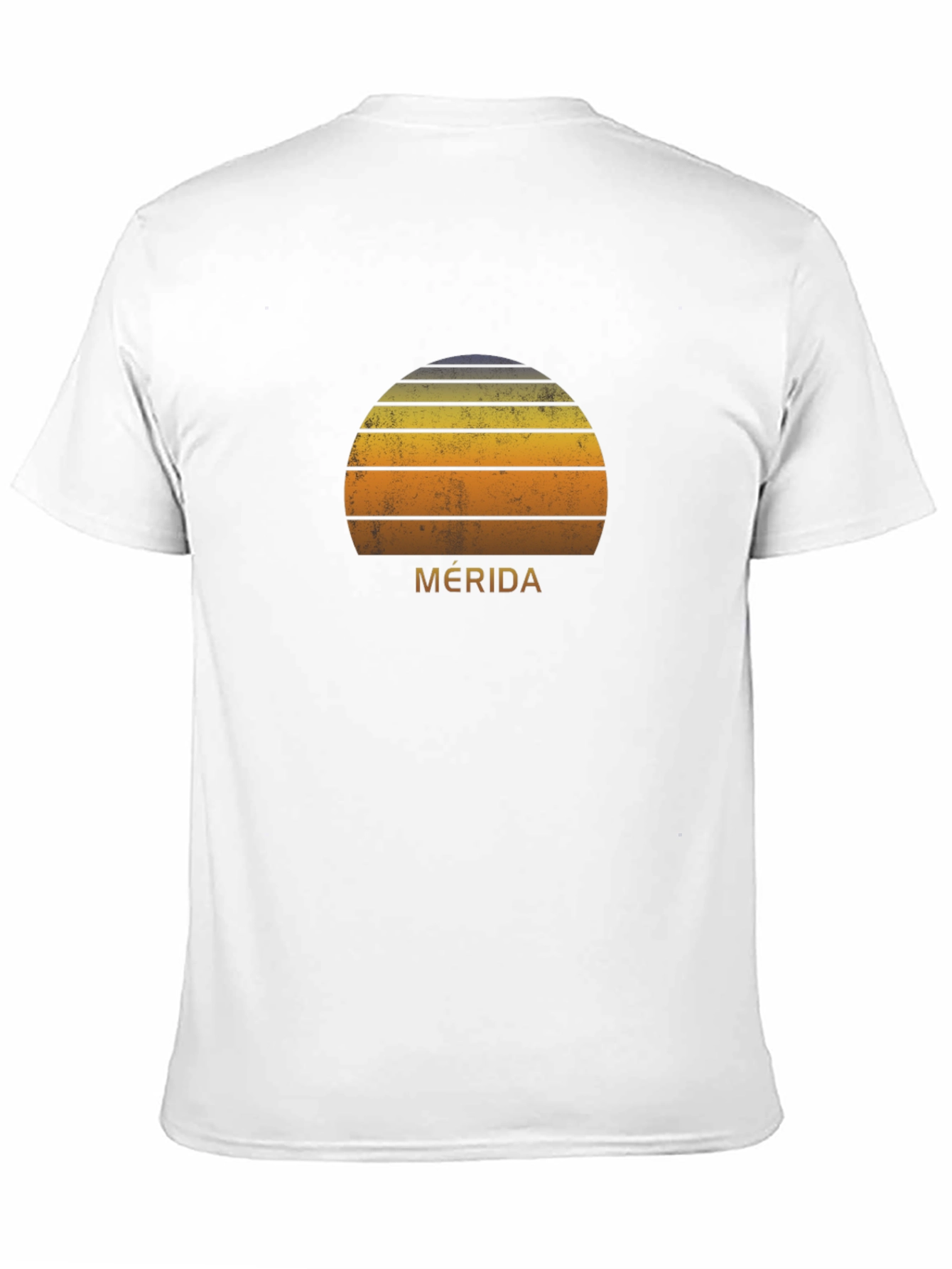 Merida Sunset Graphic Tee - Retro Style T-Shirt