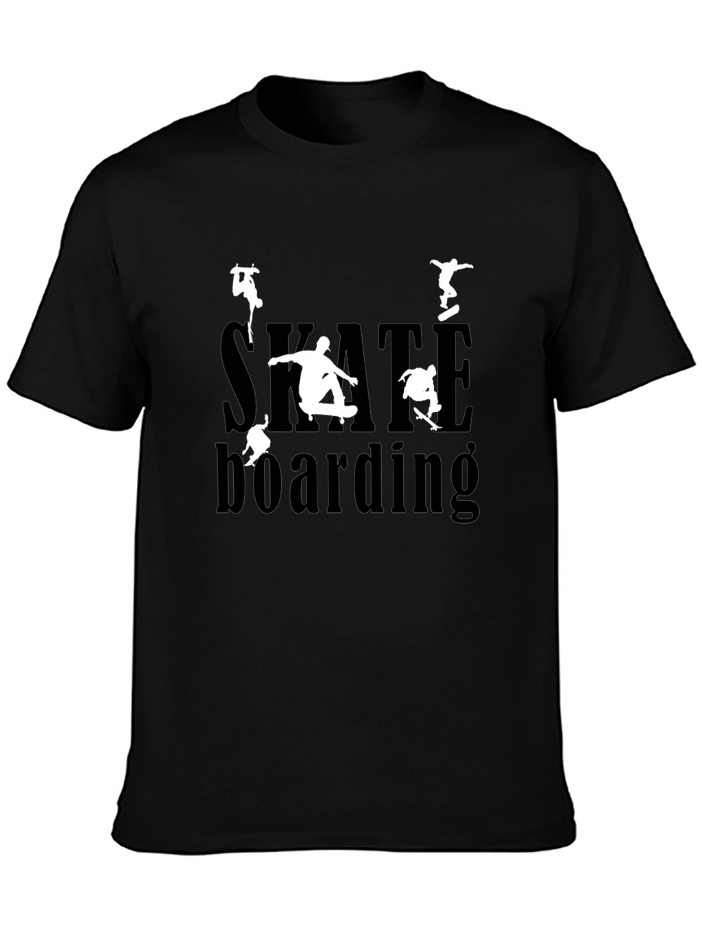 Skateboarding Graphic T-Shirt - Cool Casual Tee