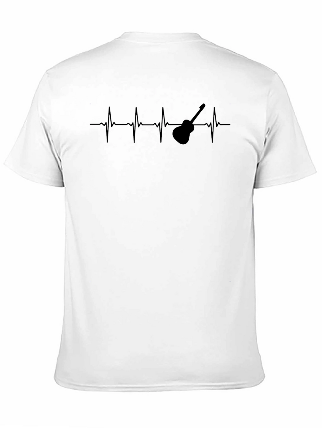 Guitar Heartbeat T-Shirt - Music Lover Tee
