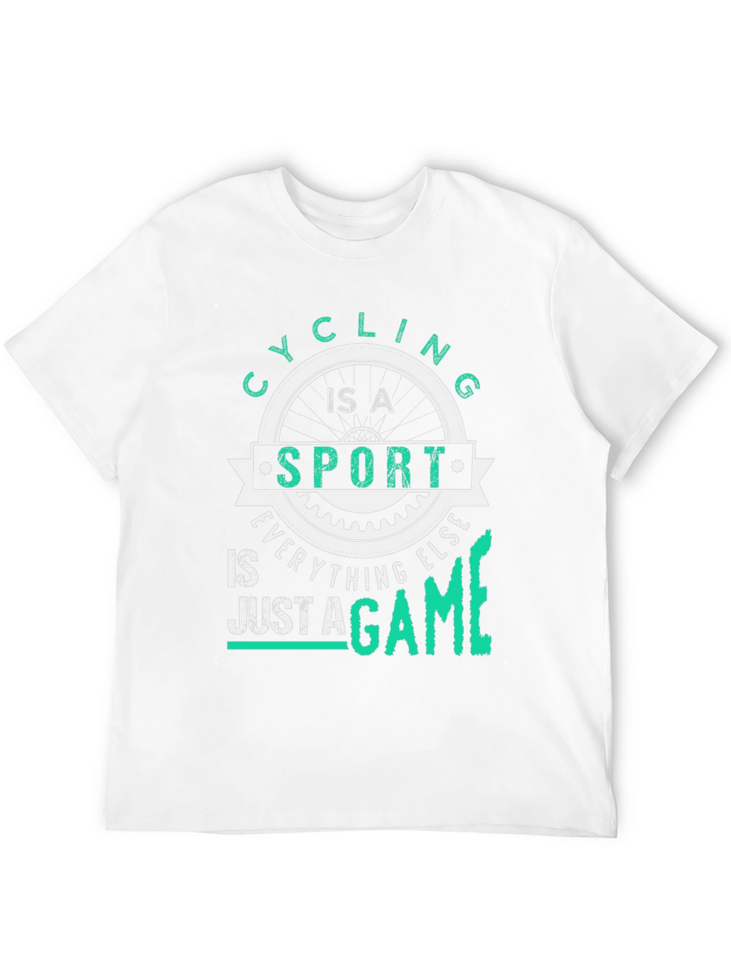 Cycling Is A Sport Graphic T-Shirt