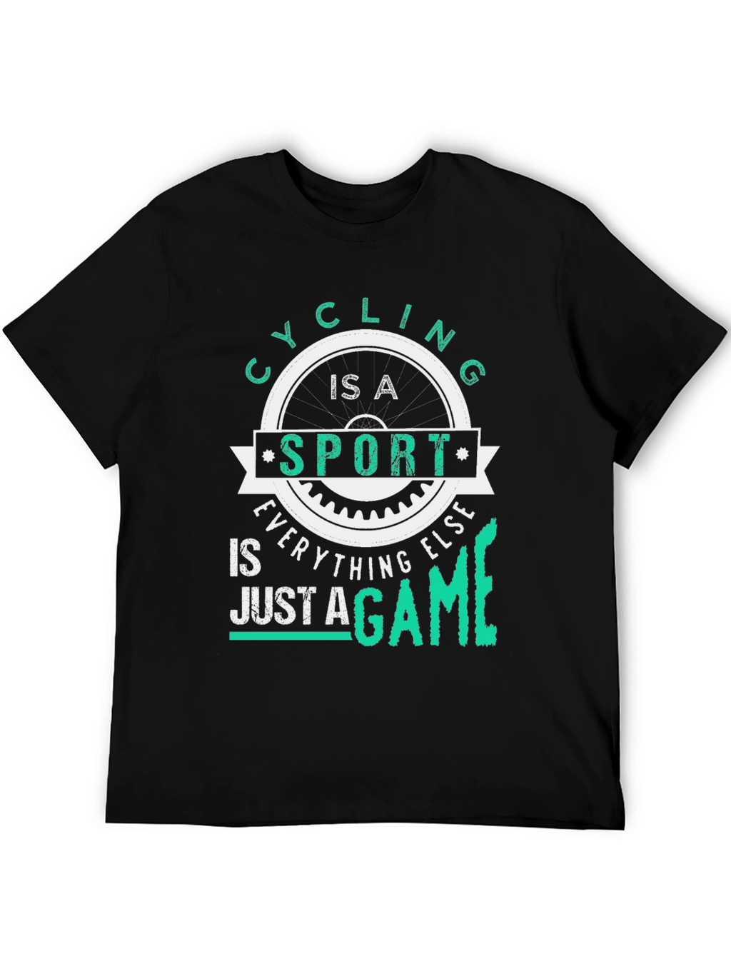 Cycling Is A Sport Graphic T-Shirt