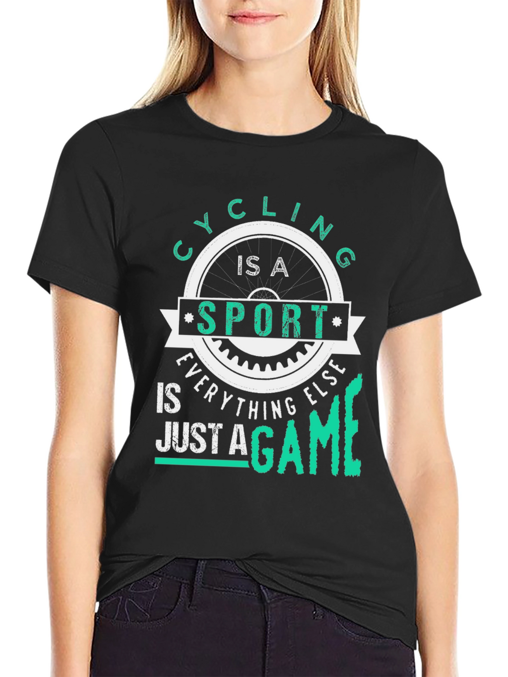 Cycling Is A Sport Graphic T-Shirt