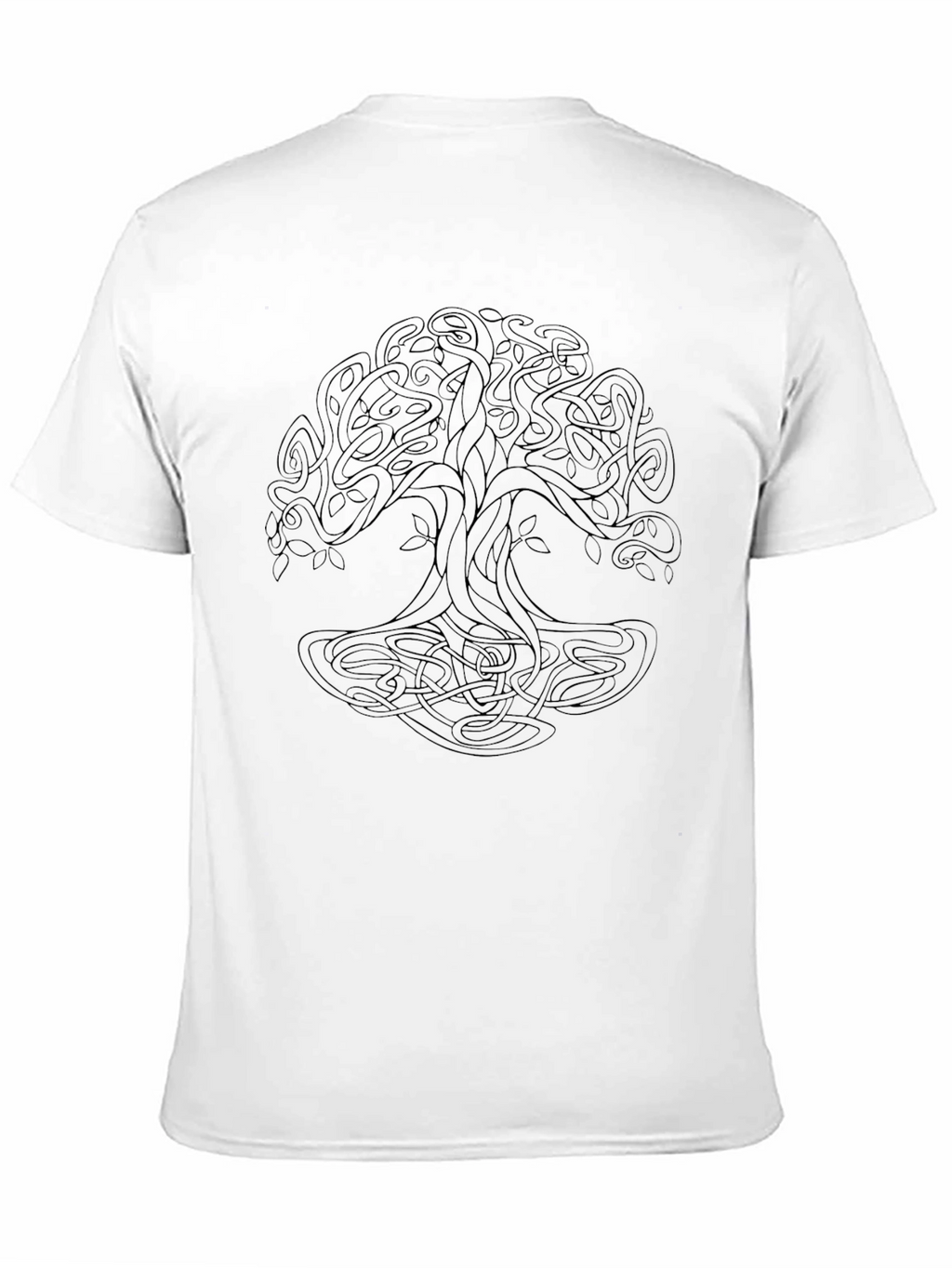 Celtic Tree of Life Black T-Shirt