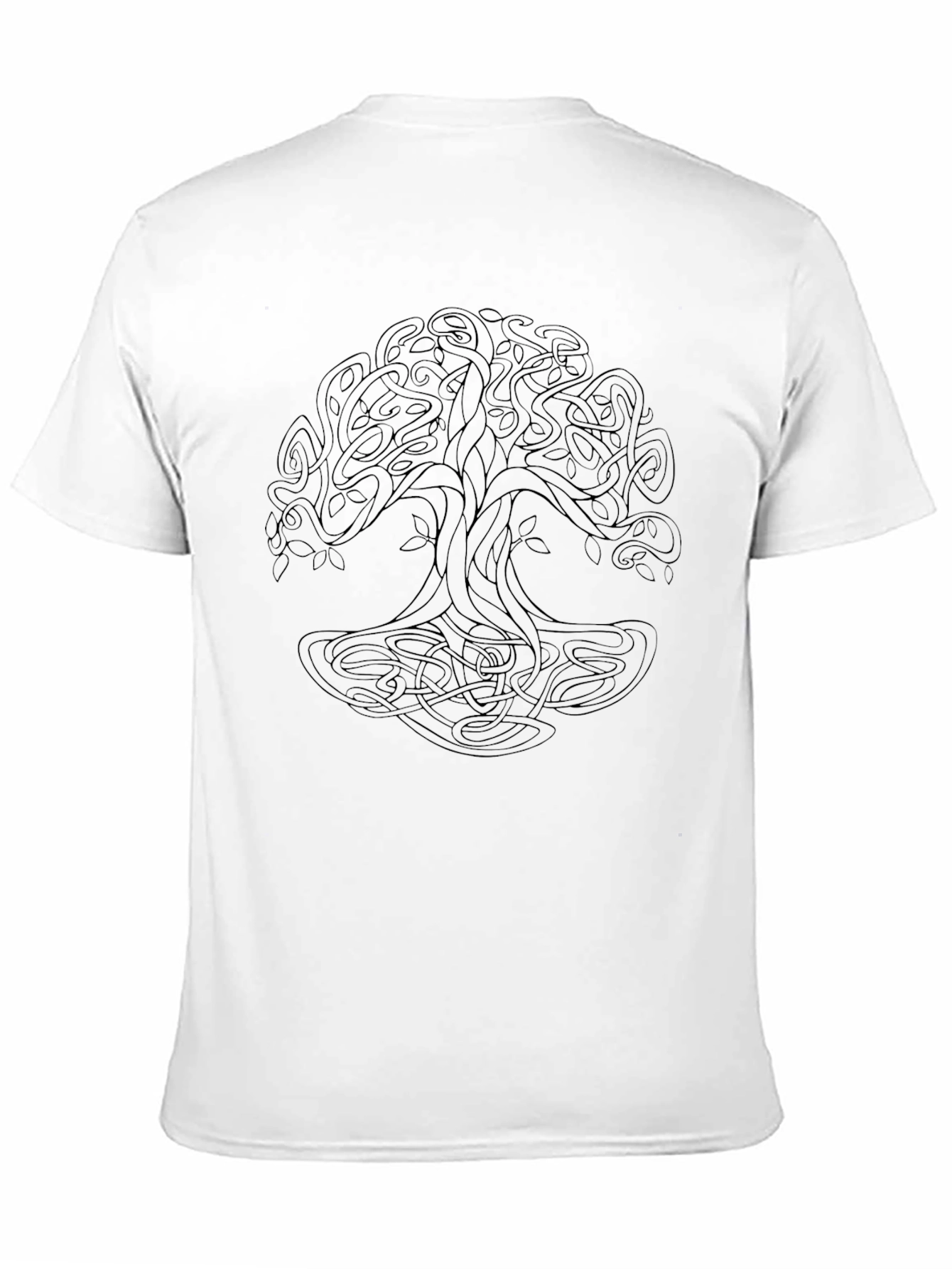 Celtic Tree of Life Black T-Shirt