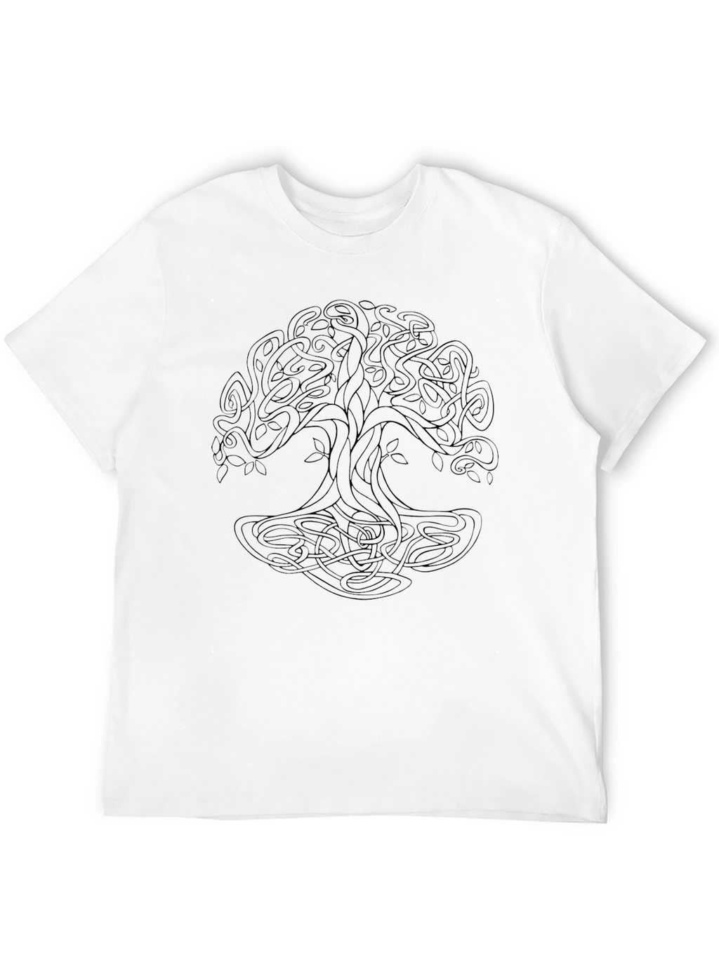 Celtic Tree of Life Black T-Shirt