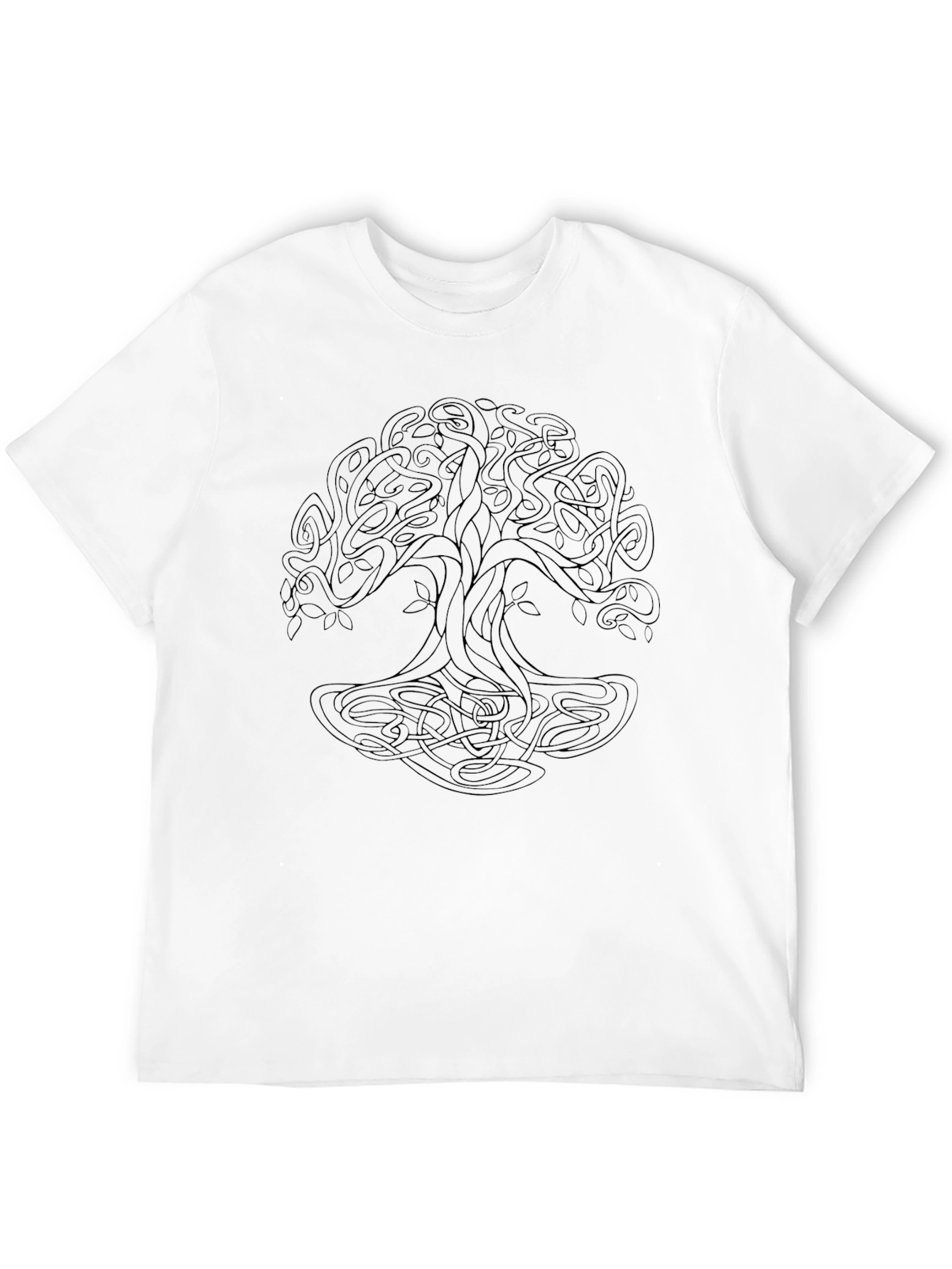 Celtic Tree of Life Black T-Shirt