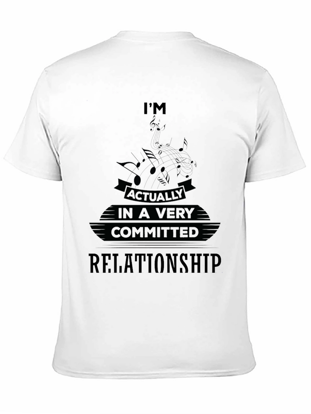 Committed Relationship Music Graphic T-Shirt