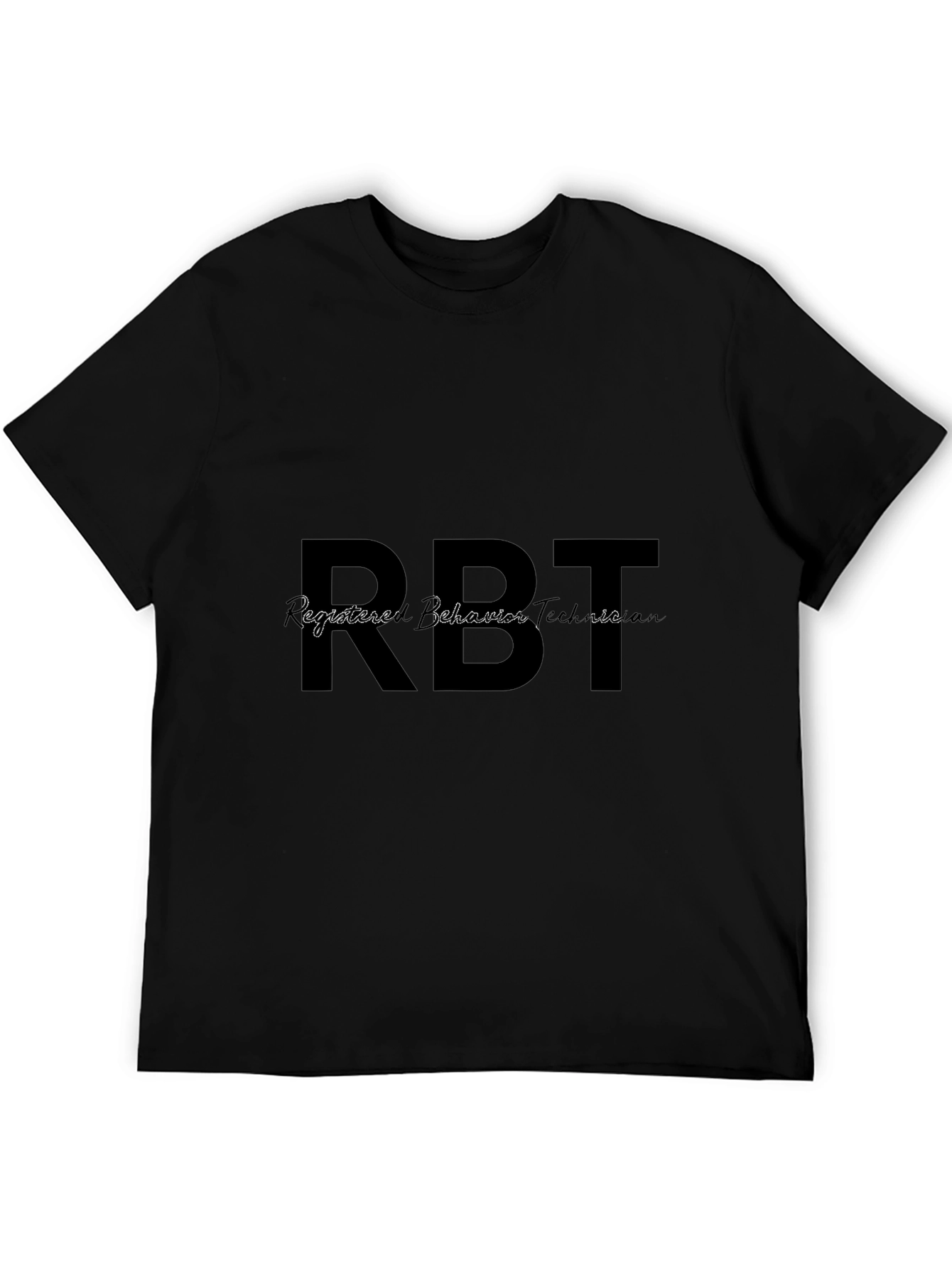 RBT Registered Behavior Technician Black T-Shirt