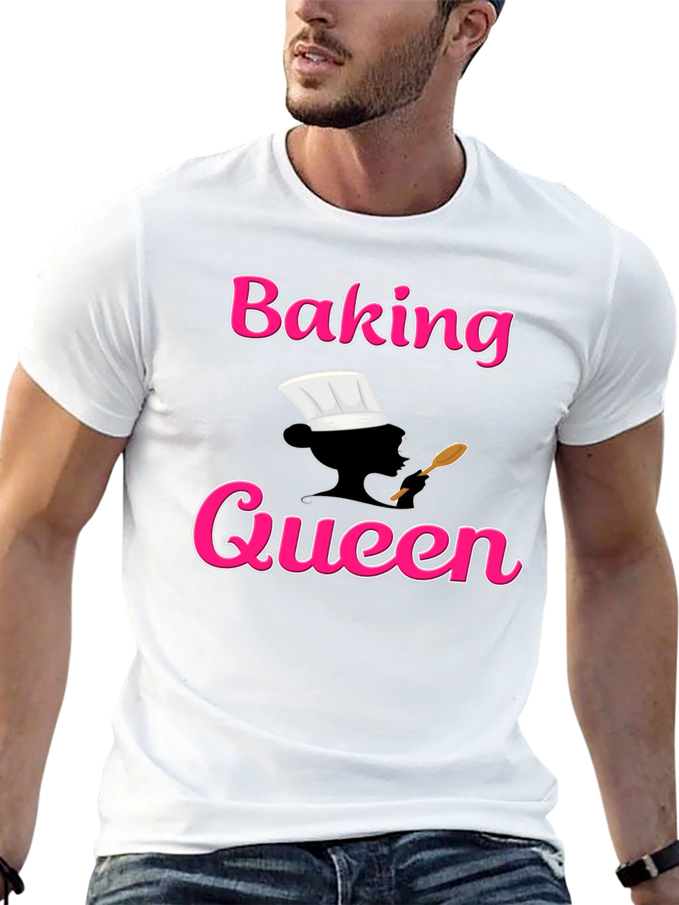 Baking Queen T-Shirt - Stylish Chef Tee