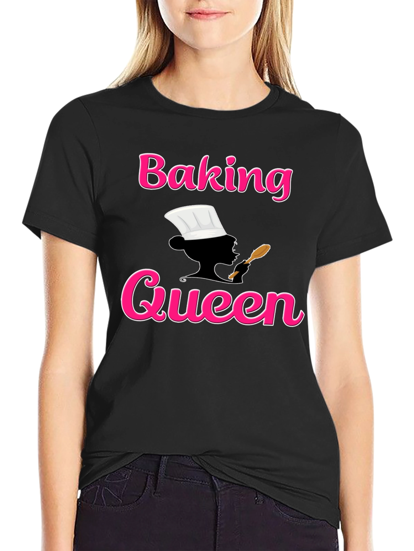 Baking Queen T-Shirt - Stylish Chef Tee