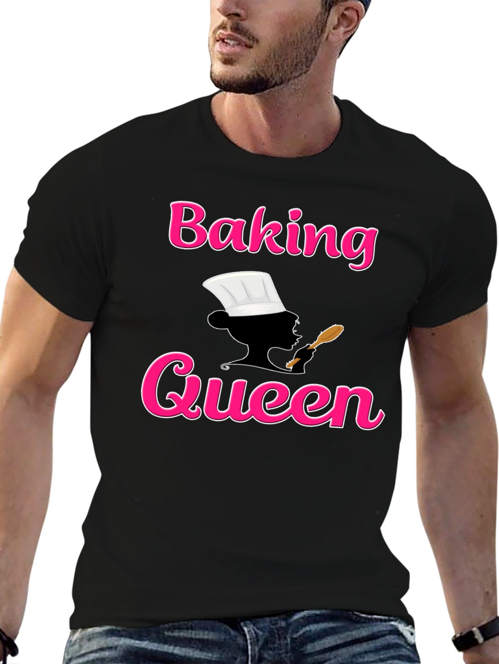 Baking Queen T-Shirt - Stylish Chef Tee