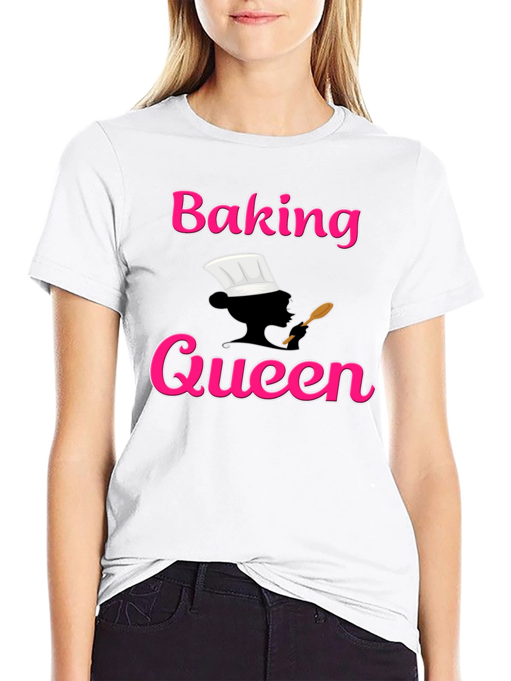Baking Queen T-Shirt - Stylish Chef Tee