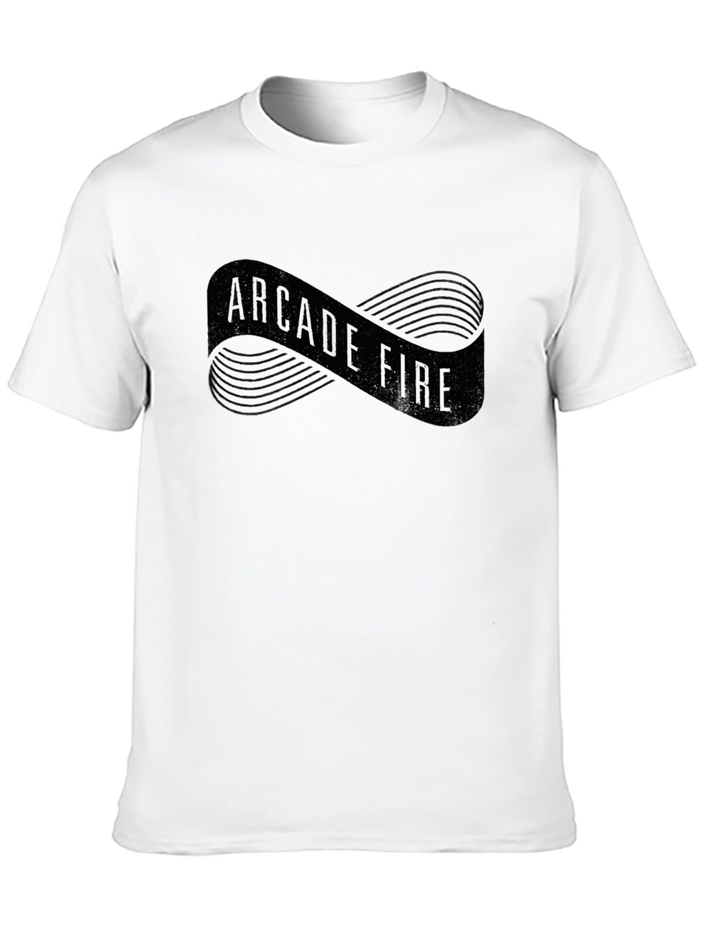 Arcade Fire Infinity Symbol Black T-Shirt