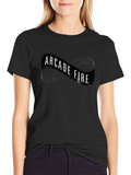 Arcade Fire Infinity Symbol Black T-Shirt