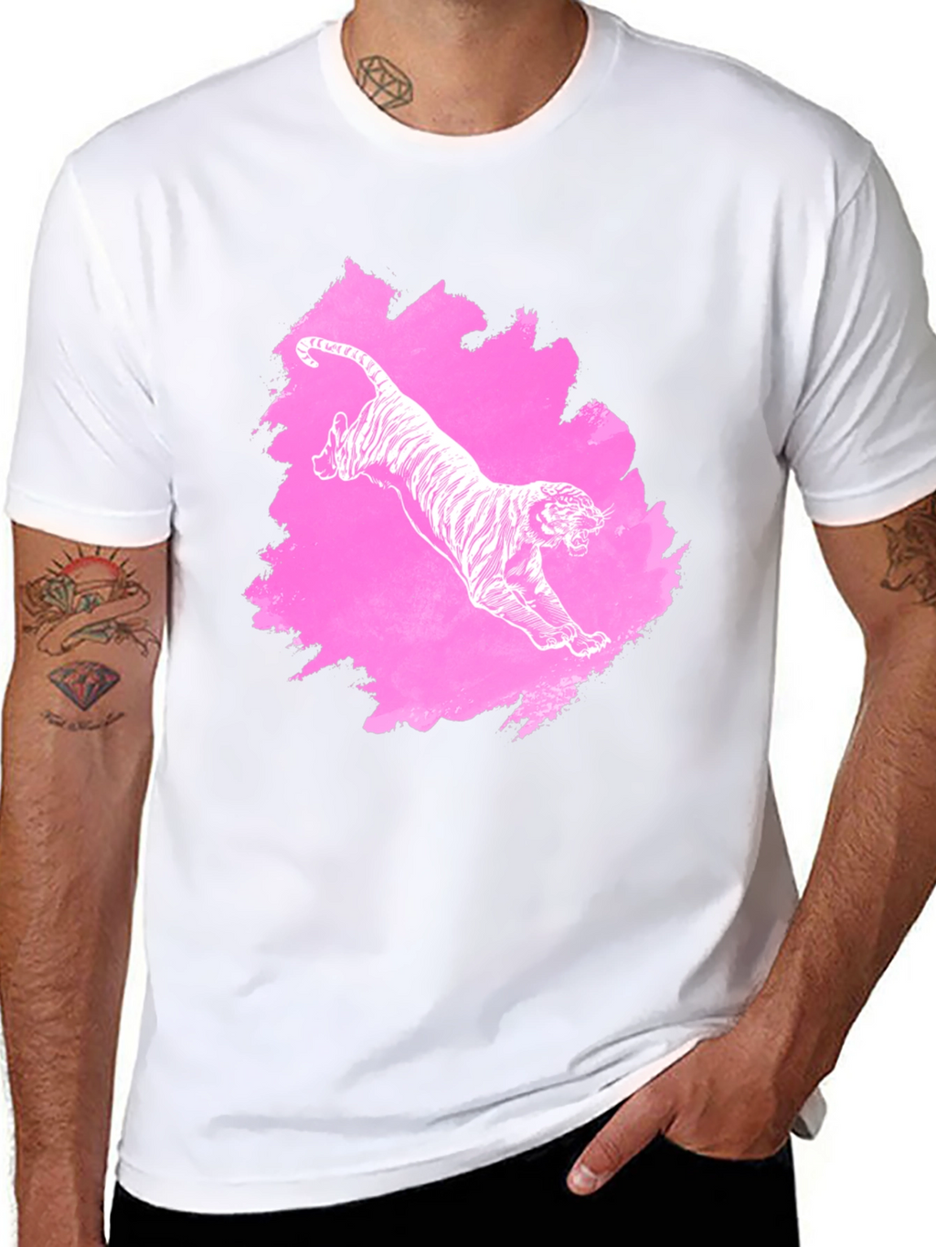 Cool Tiger Graphic Tee