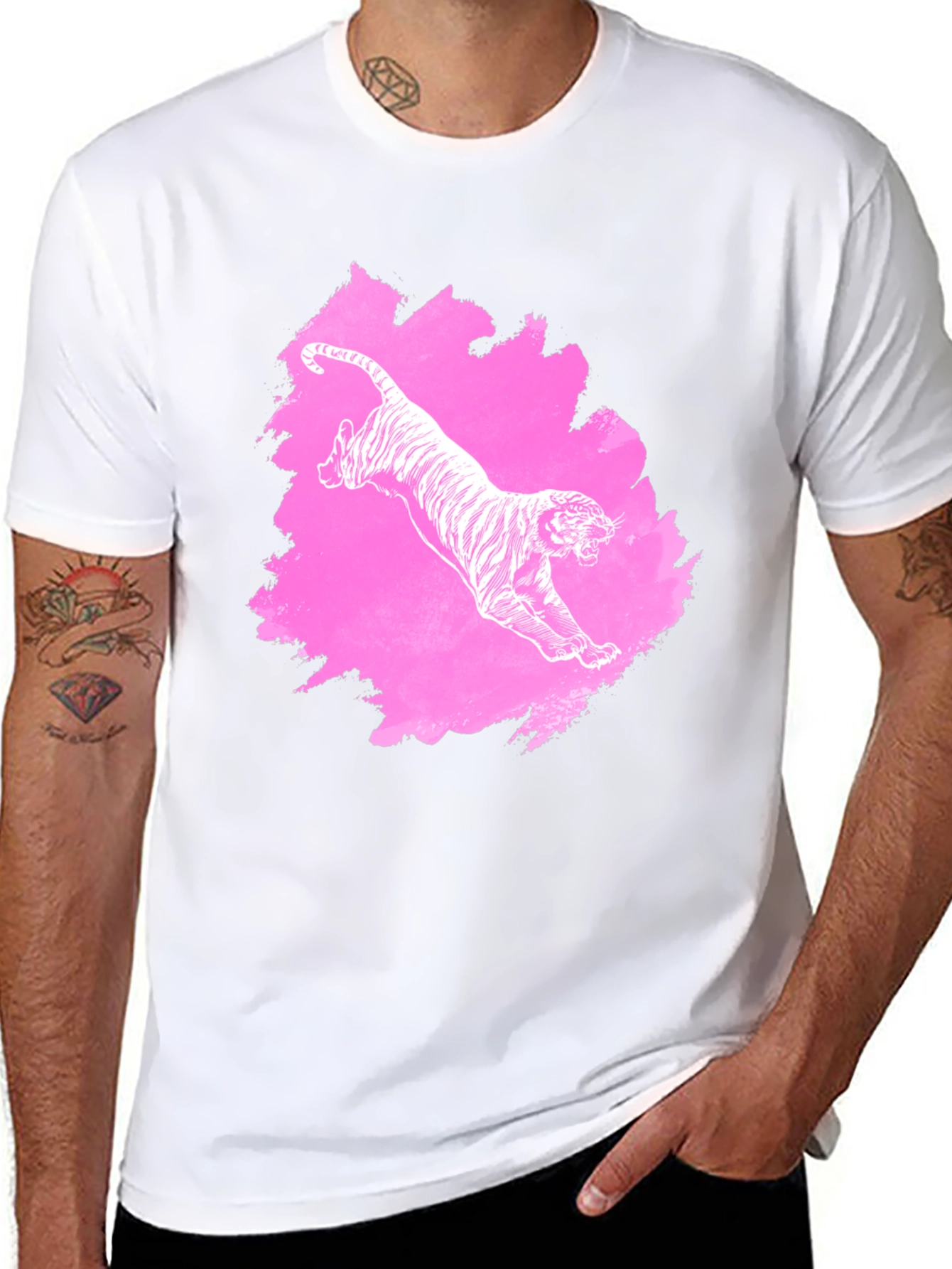 Cool Tiger Graphic Tee