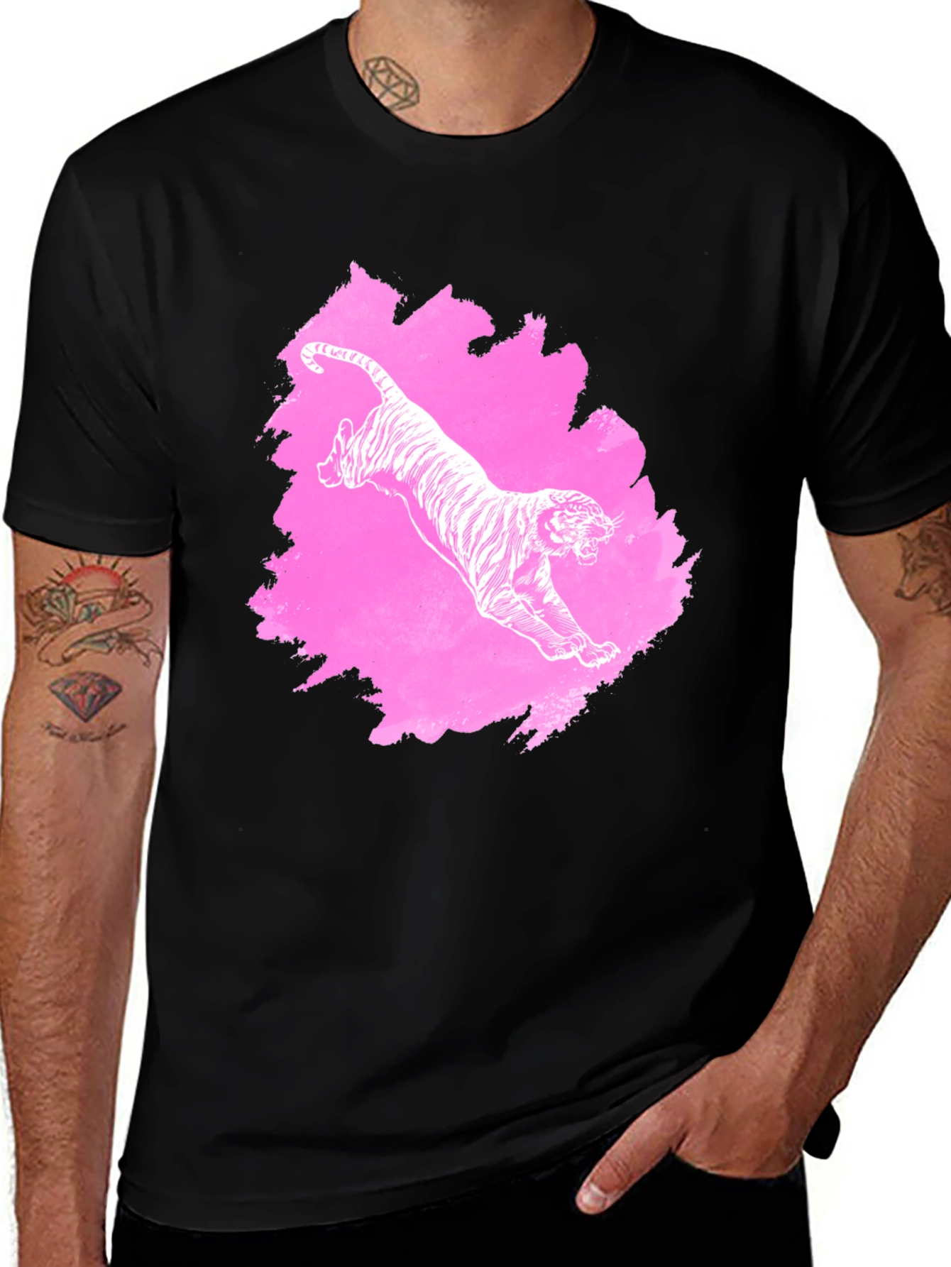 Cool Tiger Graphic Tee