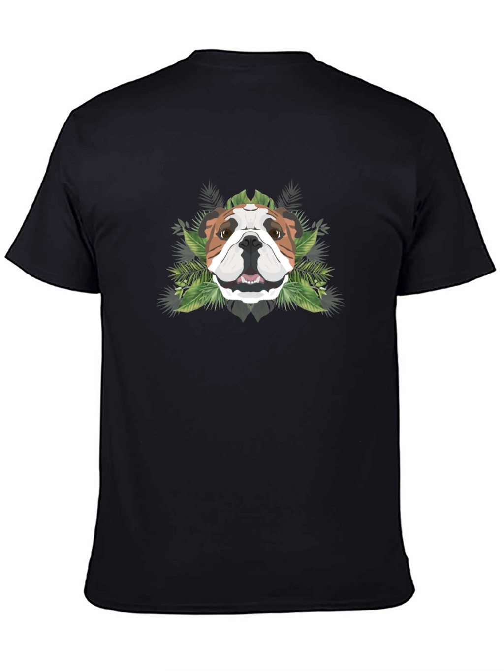 Bulldog Tropical Graphic Tee