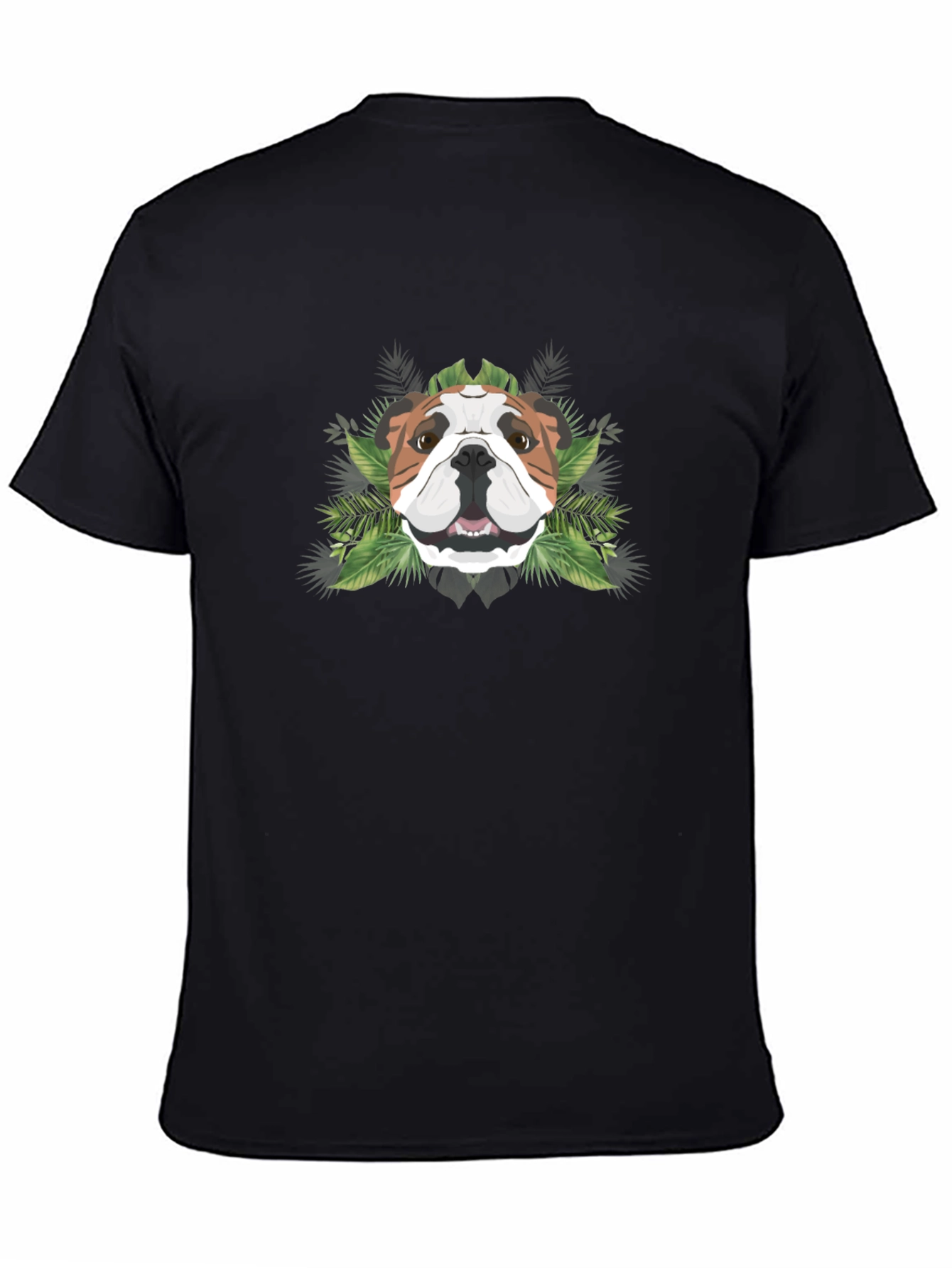 Bulldog Tropical Graphic Tee