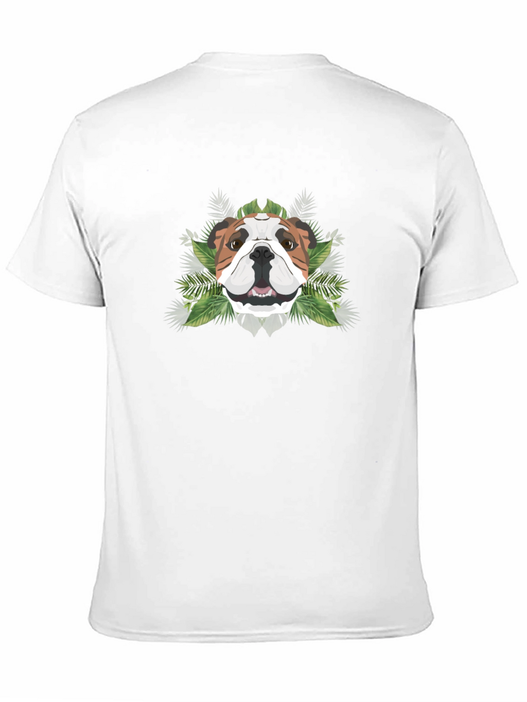 Bulldog Tropical Graphic Tee