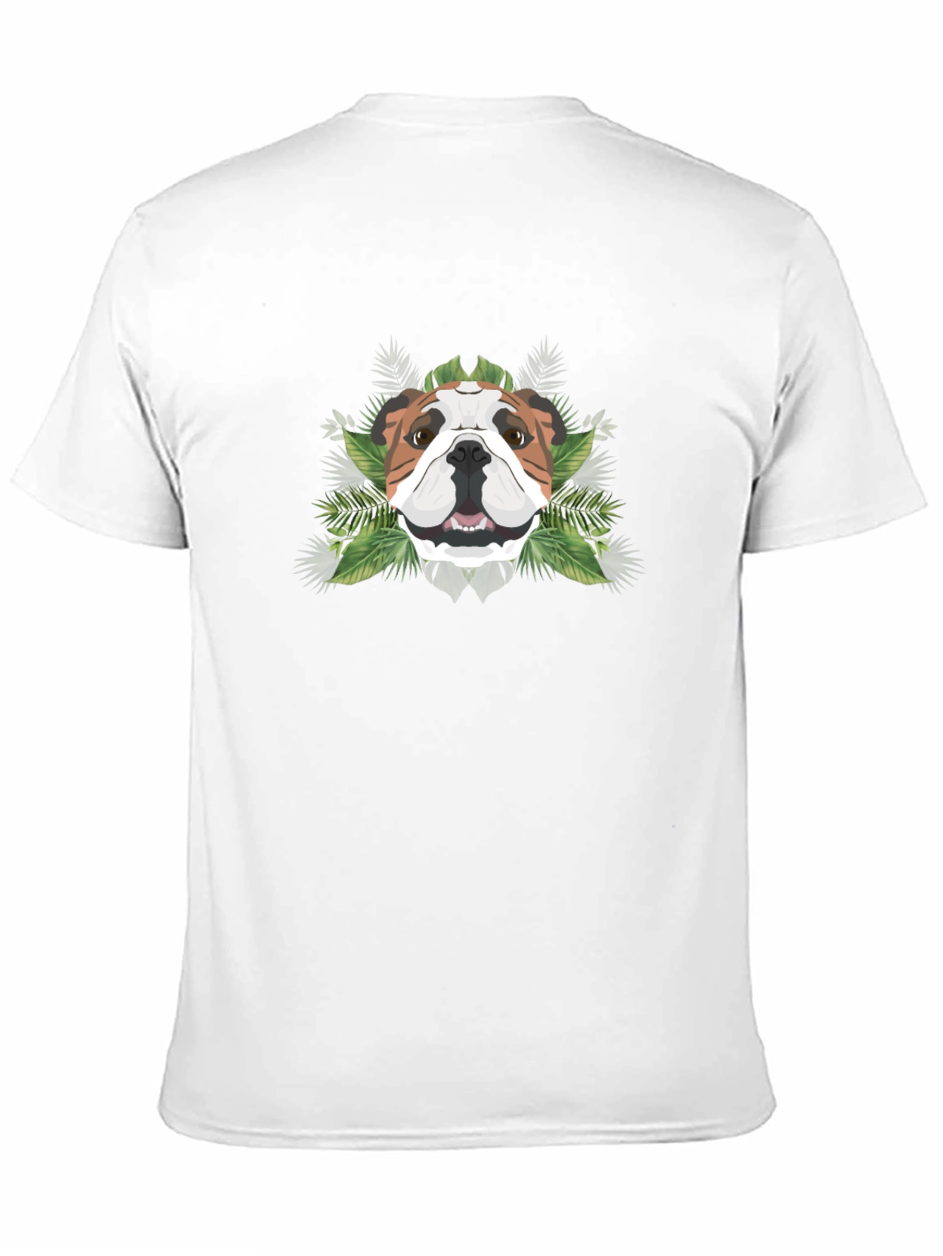 Bulldog Tropical Graphic Tee