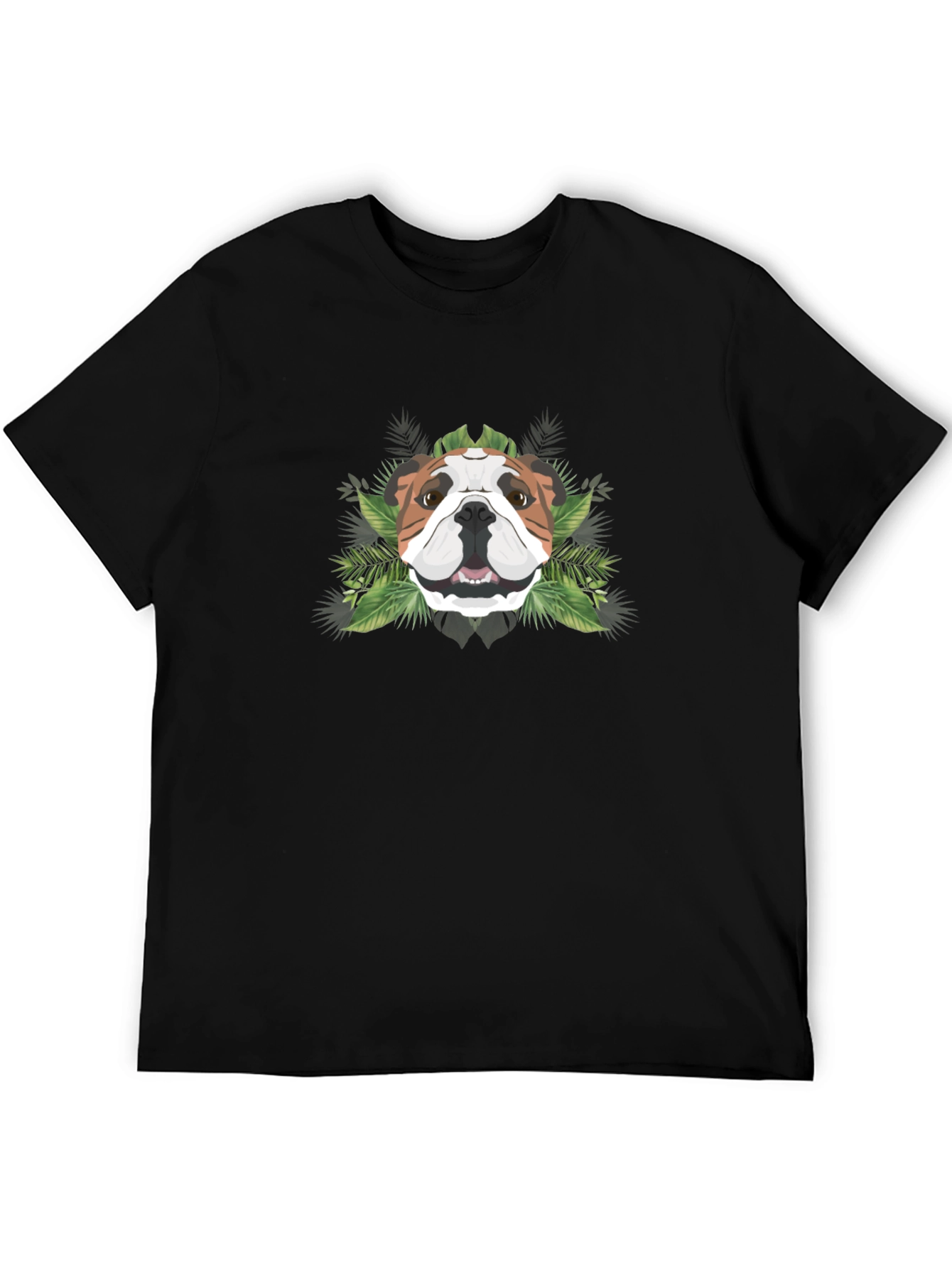 Bulldog Tropical Graphic Tee