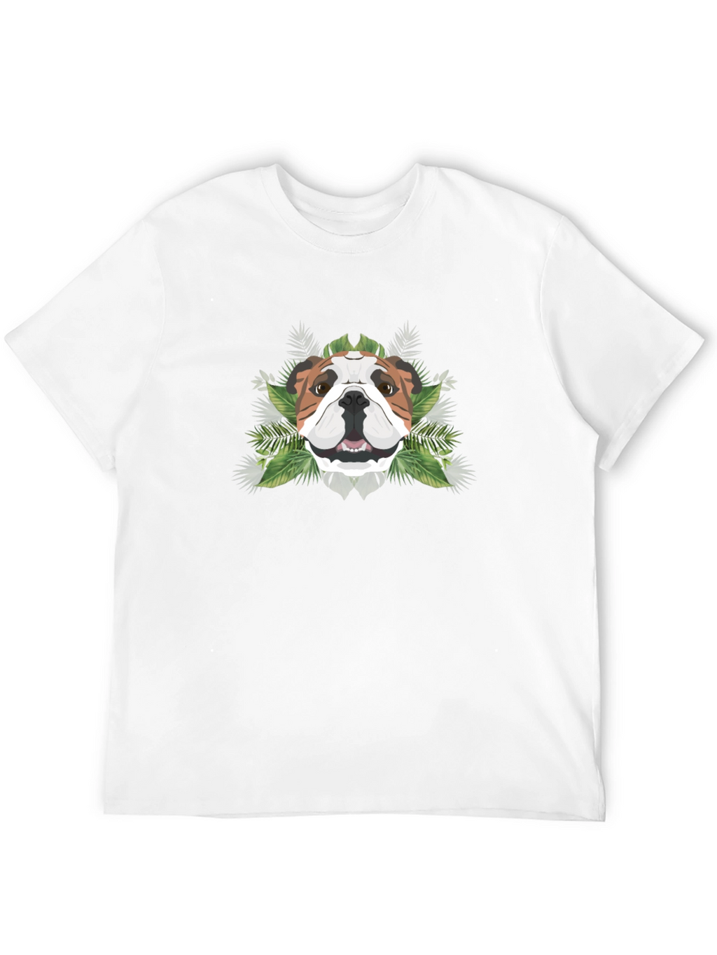 Bulldog Tropical Graphic Tee