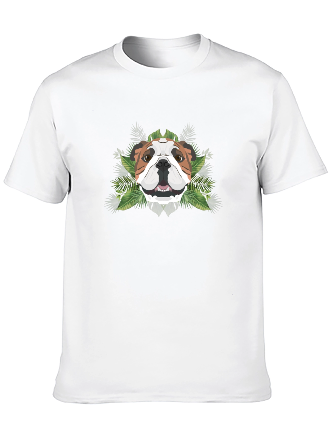 Bulldog Tropical Graphic Tee
