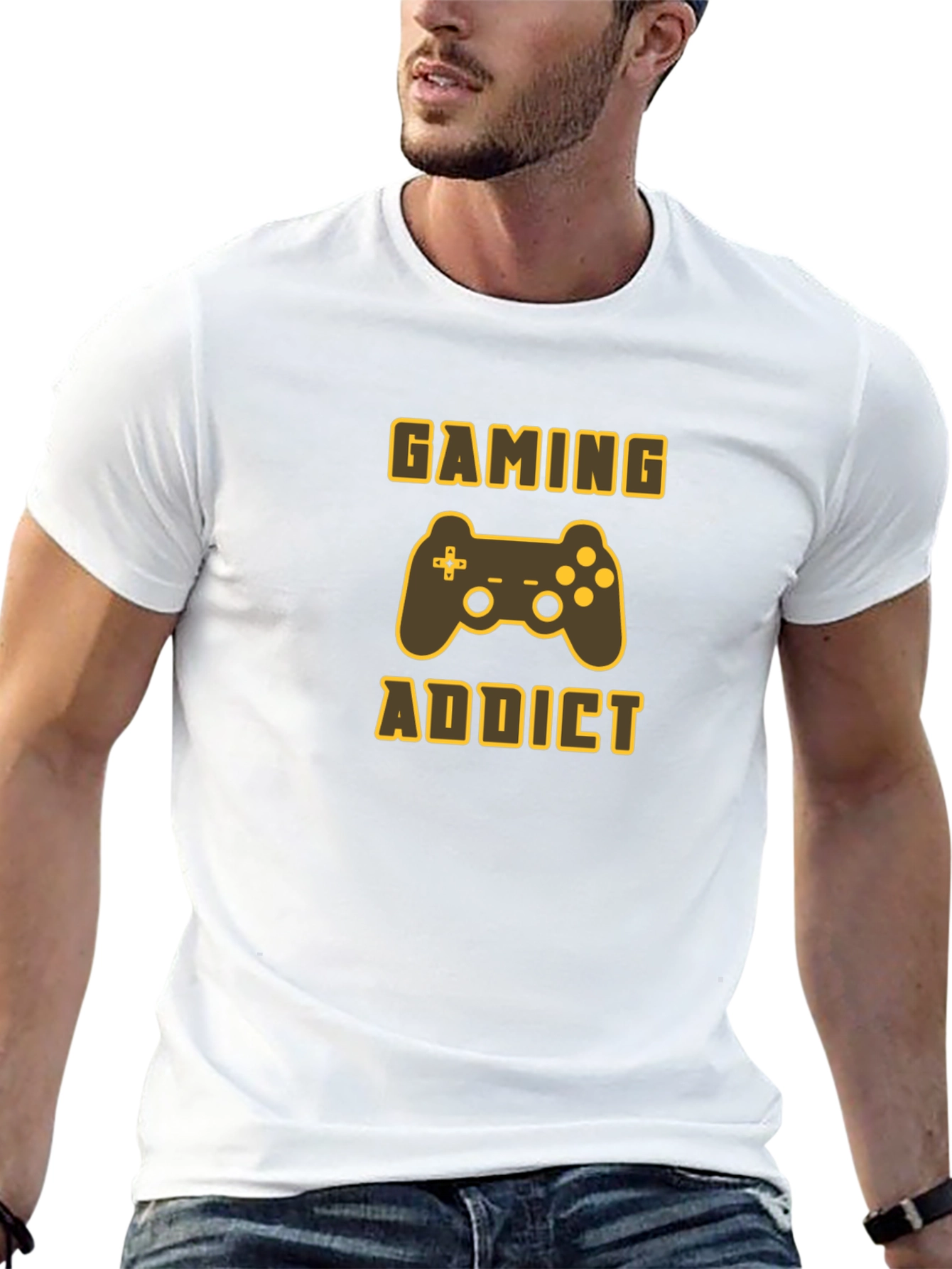 Gaming Addict Black T-Shirt
