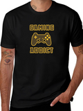 Gaming Addict Black T-Shirt