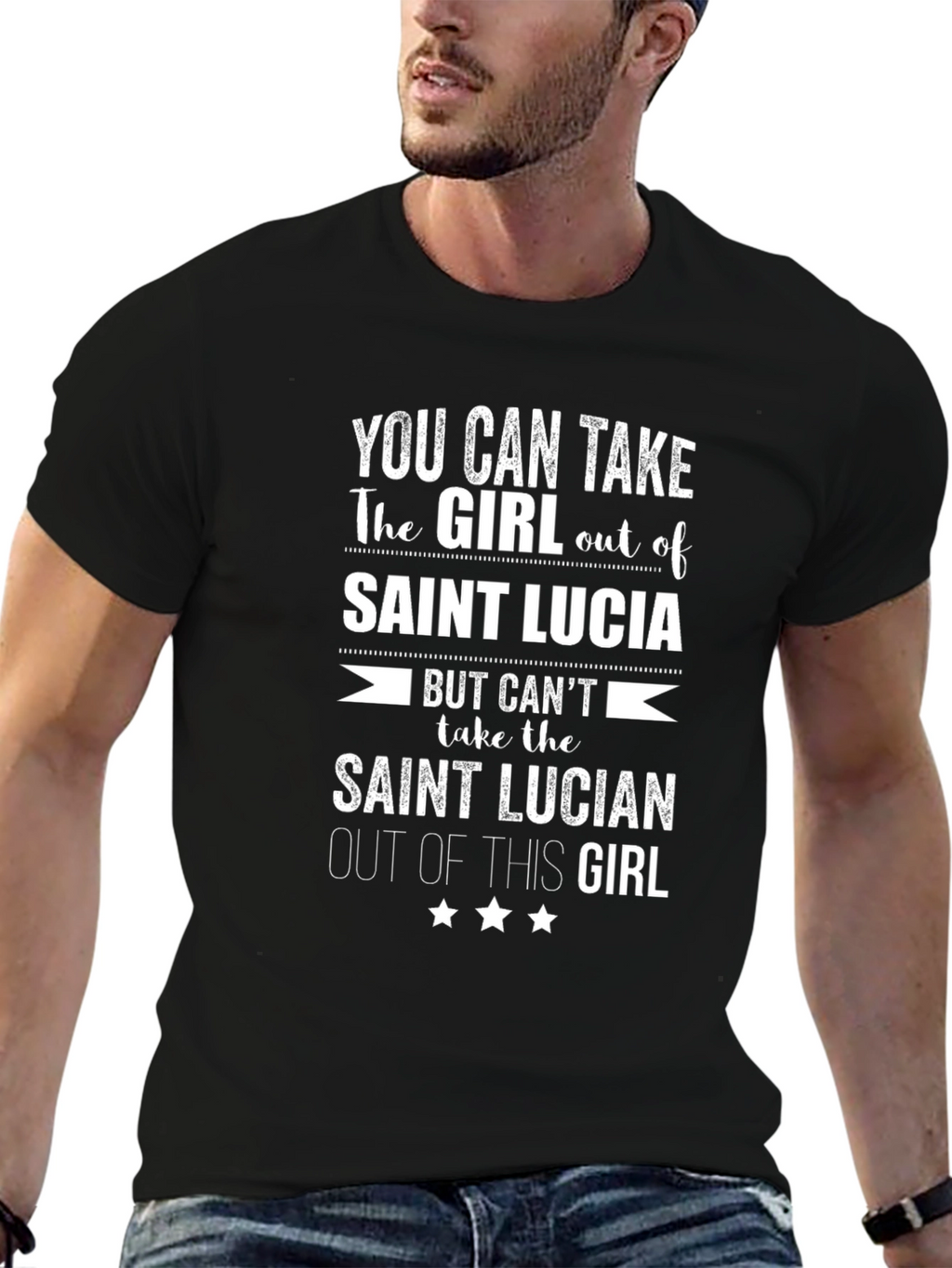 Saint Lucia Girl T-Shirt - Island Pride