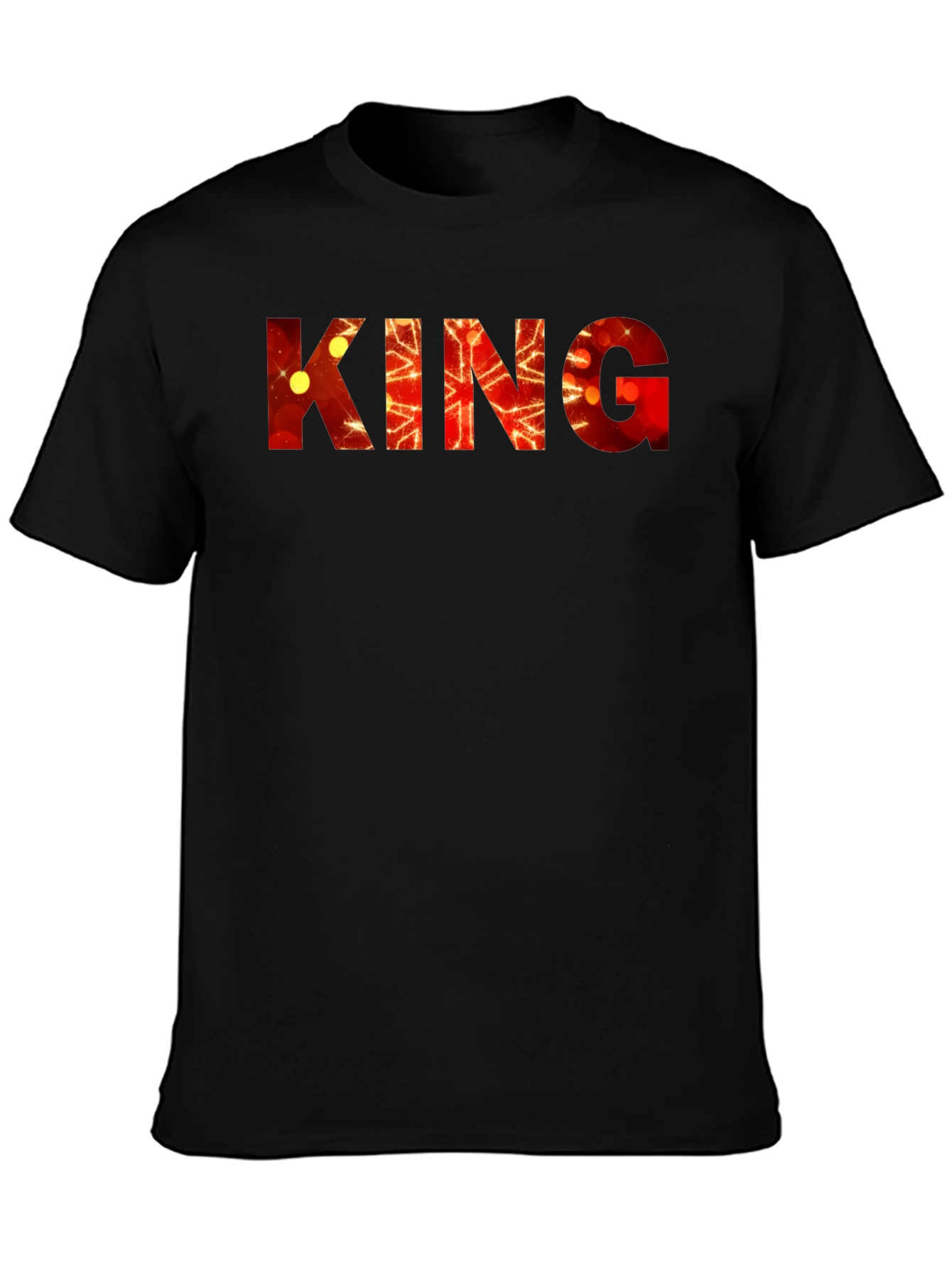 King Graphic Print Tee - Bold Statement