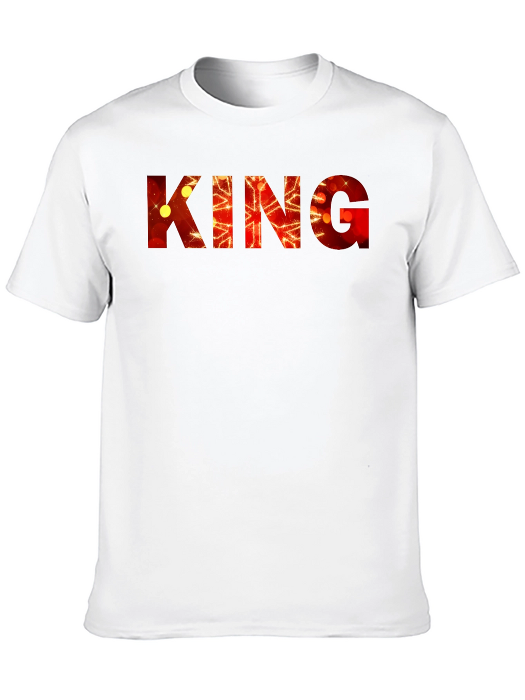King Graphic Print Tee - Bold Statement