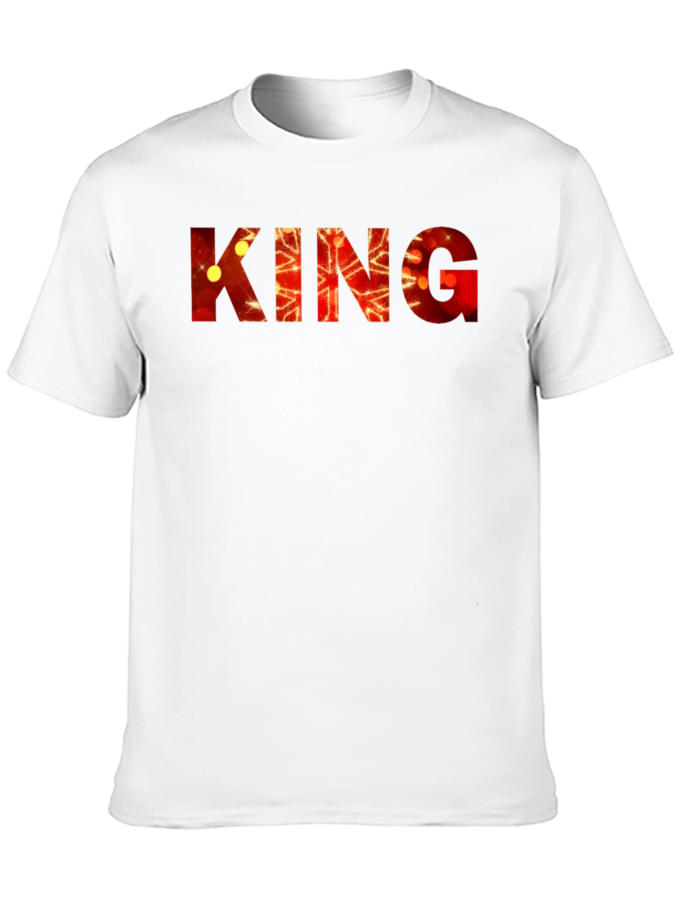 King Graphic Print Tee - Bold Statement
