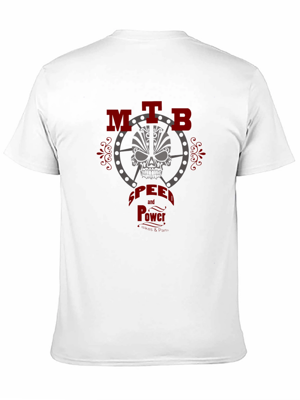 MTB Speed & Power Graphic Tee - Black