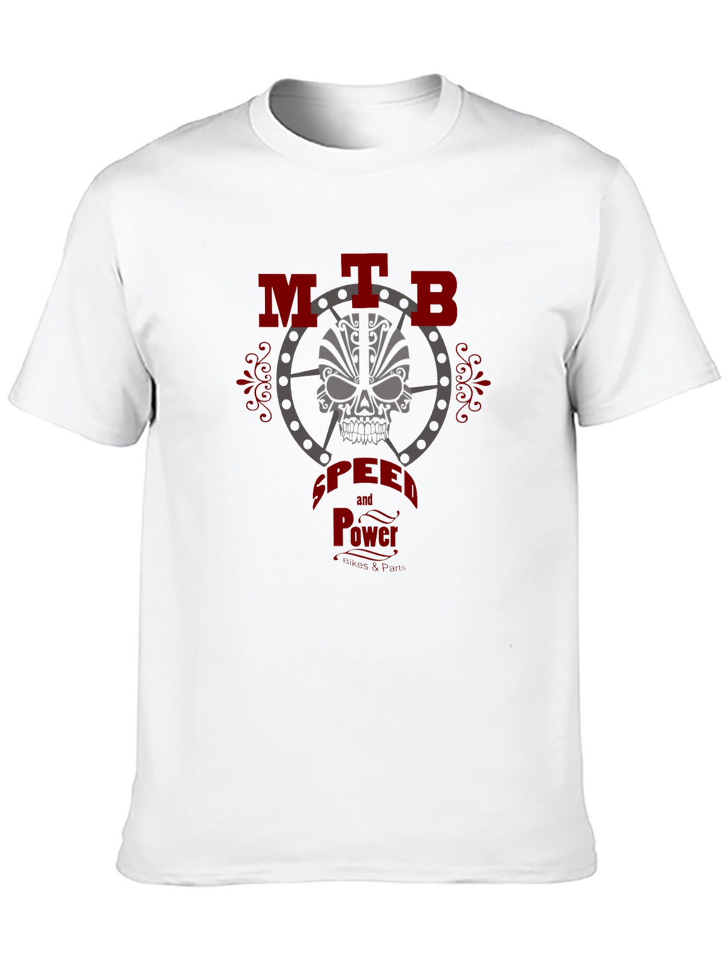MTB Speed & Power Graphic Tee - Black
