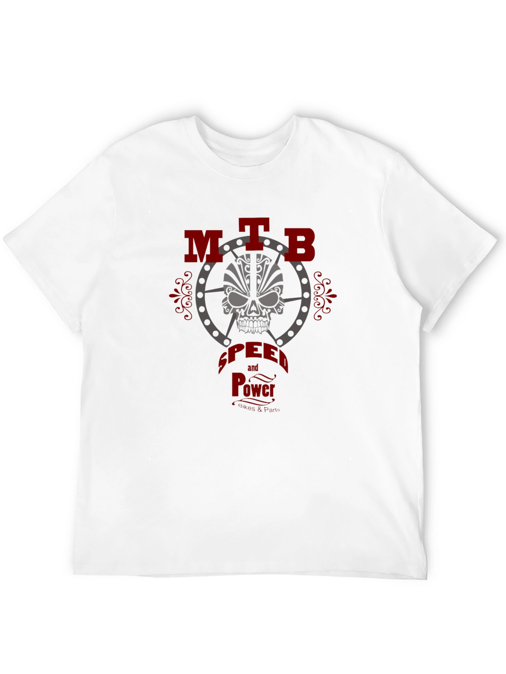 MTB Speed & Power Graphic Tee - Black