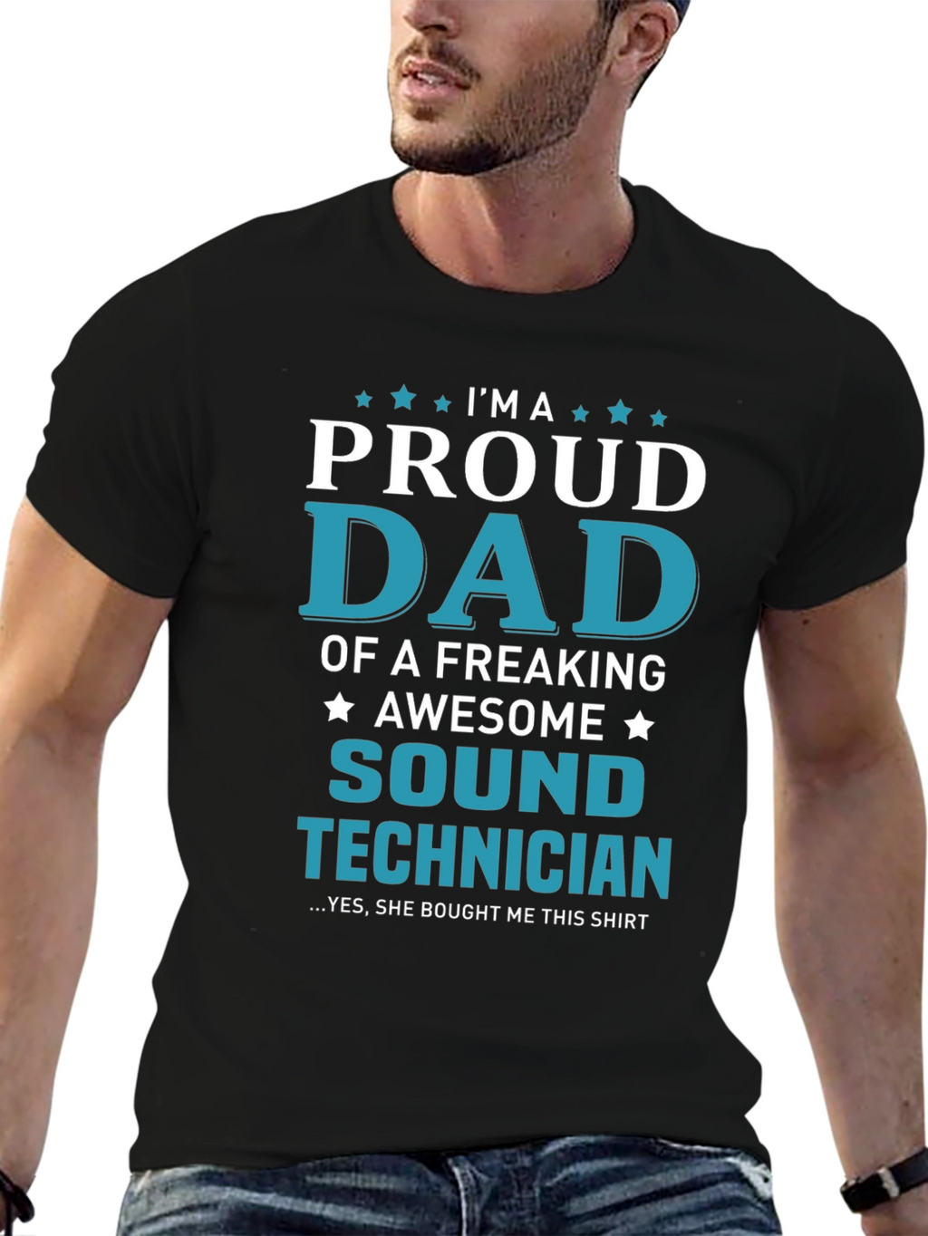Proud Dad of a Sound Technician T-Shirt