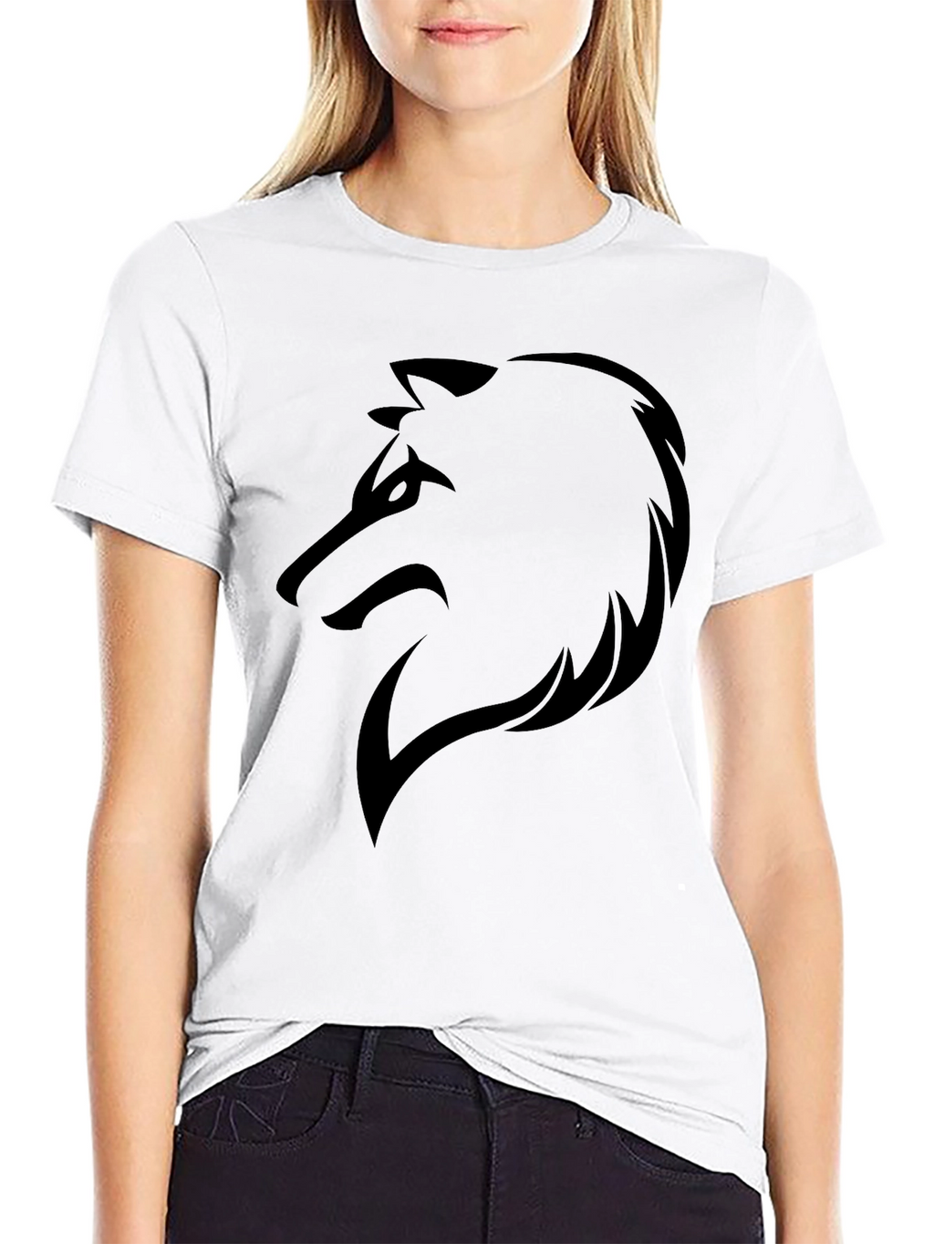 Black Wolf Graphic Tee