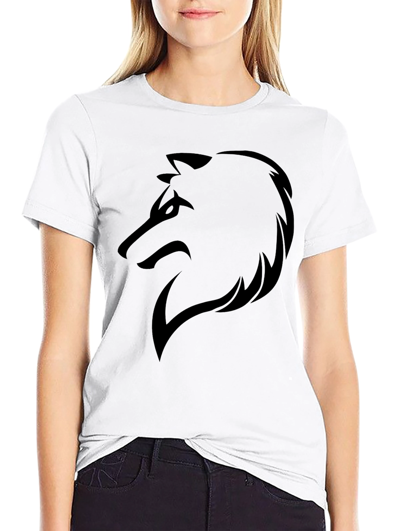 Black Wolf Graphic Tee