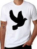 Dove Graphic Tee - Mens Black T-Shirt
