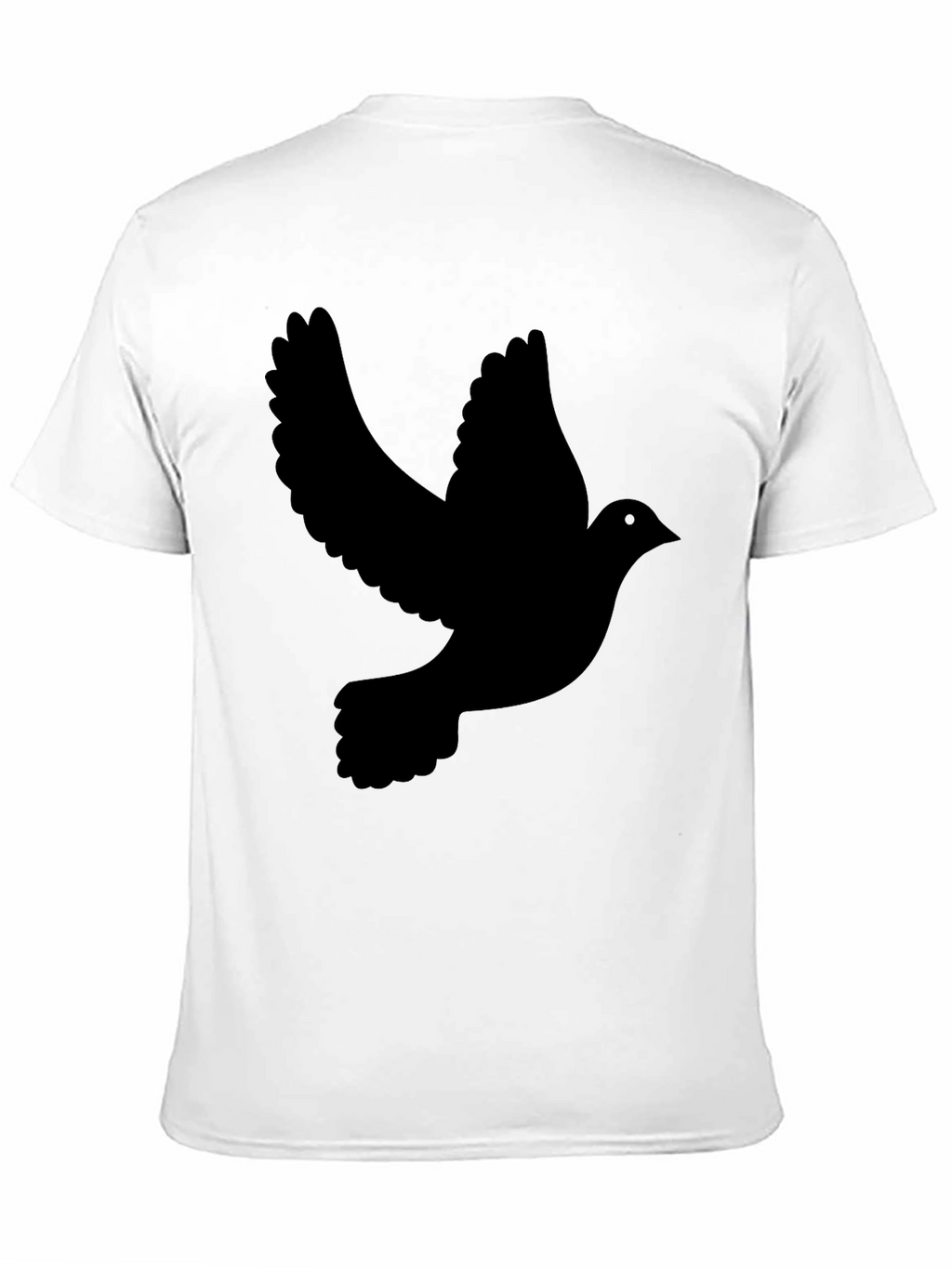 Dove Graphic Tee - Mens Black T-Shirt