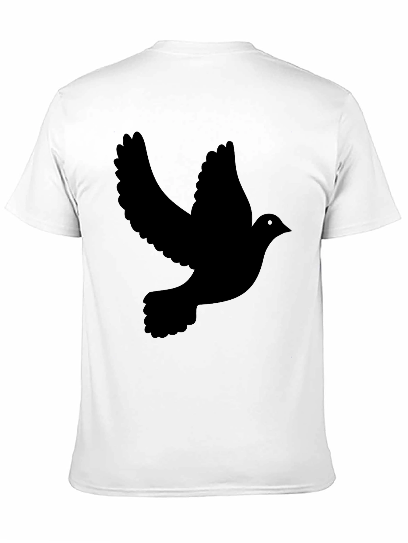 Dove Graphic Tee - Mens Black T-Shirt